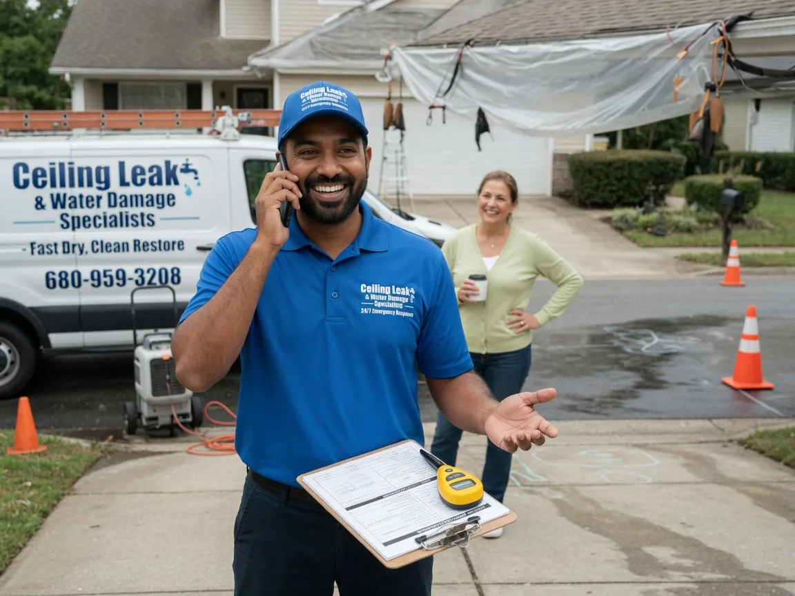 Ceiling Leak Cleanup Auburn University, AL FAQs